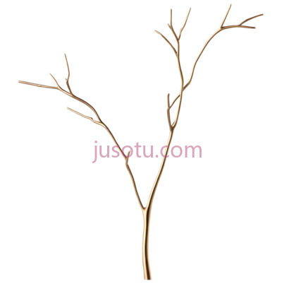 树枝,抽象,金色, PNG