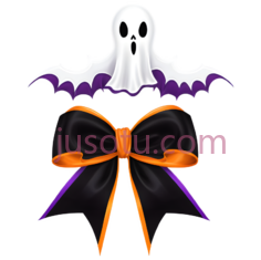 幽灵,卡通,白色, 紫色PNG