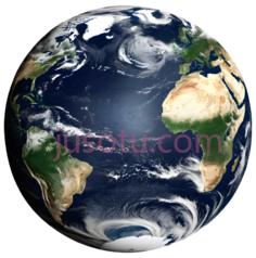 地球,卫星图像,蓝色,绿色,白色PNG