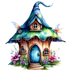 精灵小屋,魔法PNG