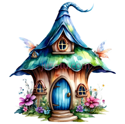 精灵小屋,魔法, PNG