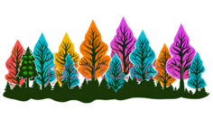迷幻森林, PNG