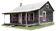 木屋,乡村,灰色PNG