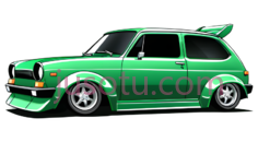 绿色,敞篷车,汽车PNG