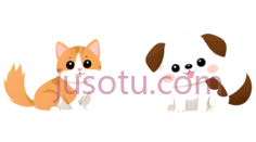 猫,狗,卡通,白色,棕色PNG
