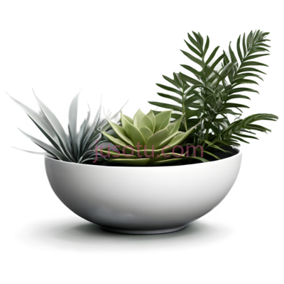 多肉植物,现代,绿色,白色, PNG