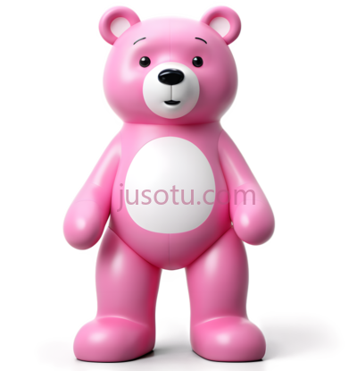 玩具熊,卡通,粉色, PNG