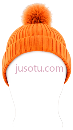 帽子,针织,橙色PNG