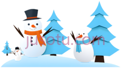 雪人,小雪人,卡通,白色PNG