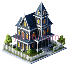 鬼屋,恐怖,建筑PNG