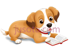 小狗,卡通,棕色,白色PNG