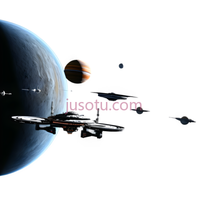 宇宙飞船,科幻,银色, PNG