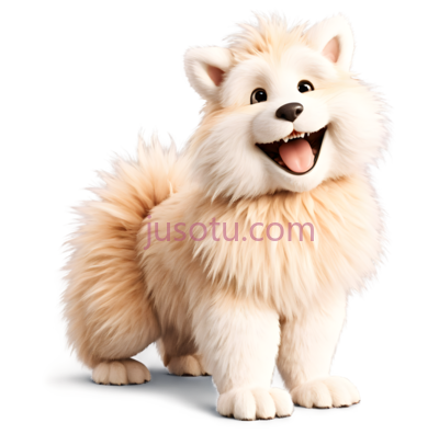 狗狗,卡通,白色, PNG