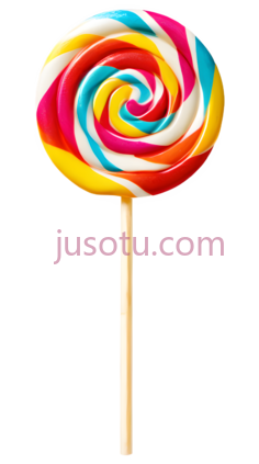棒棒糖,螺旋形,红色,黄色,蓝色PNG