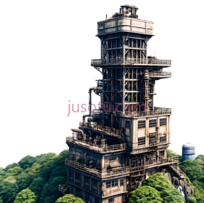 塔,灰色, PNG