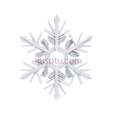 雪花,对称,白色, PNG
