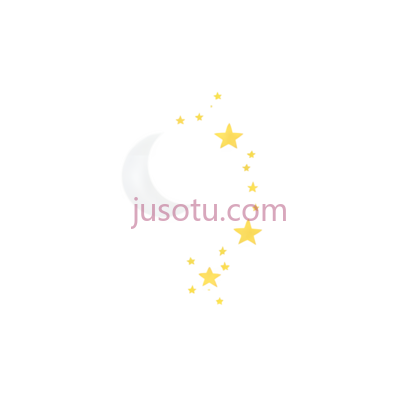 月亮,星星,白色,黄色, PNG
