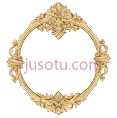相框,复古,金色PNG