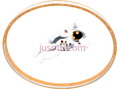 宇航员,卡通,白色, PNG