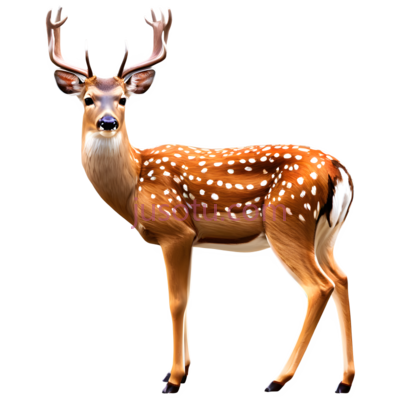 梅花鹿, PNG