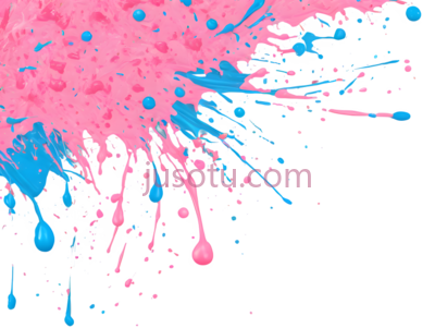 粉色,蓝色,泼洒, PNG