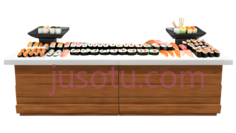 蛋糕展示柜,现代,白色,棕色PNG