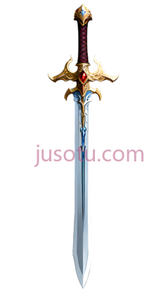 剑,幻想,银色,金色,红色PNG