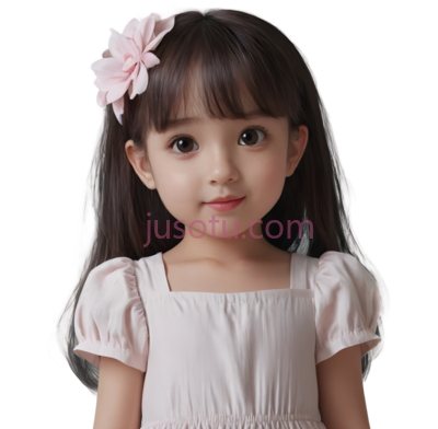 可爱小女孩, PNG