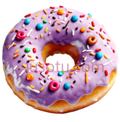 甜甜圈,装饰PNG