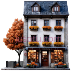 建筑,欧式,白色PNG