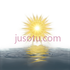 太阳,放射状,黄色PNG