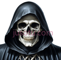 死神,卡通,黑色PNG