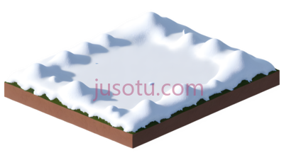 空旷雪地, PNG