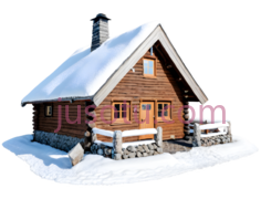 小木屋,乡村,棕色PNG