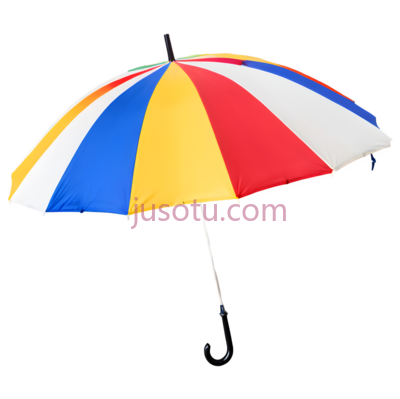 雨伞,条纹,白色,黄色,红色,蓝色, PNG