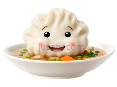 蒸饺,卡通,白色, PNG