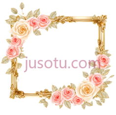 相框,复古,金色PNG