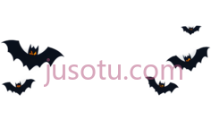 蝙蝠,卡通,黑色PNG