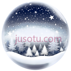 雪球,卡通,蓝色, 白色PNG