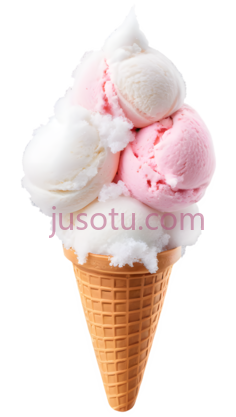冰淇淋,棉花糖PNG