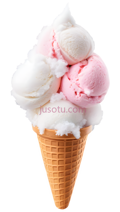 冰淇淋,棉花糖, PNG