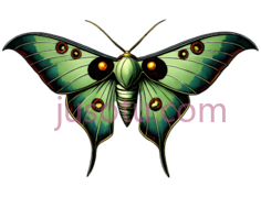 蛾, PNG