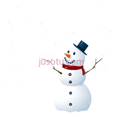 雪人,下雪, PNG