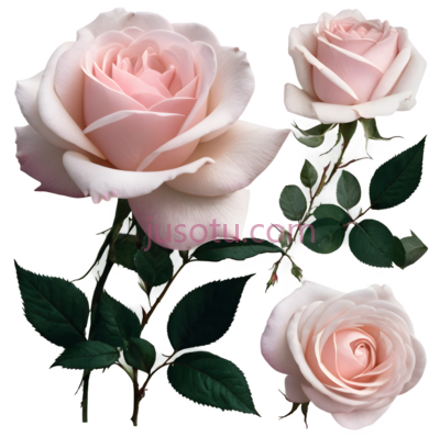 玫瑰花,自然,粉色, PNG