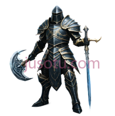 骑士,幻想,银色PNG