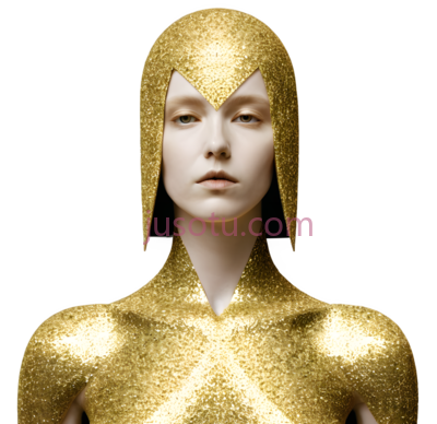 人物,金色, PNG