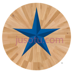 星星,圆形图案,蓝色PNG