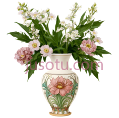 花瓶,花卉PNG