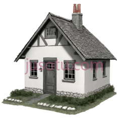 小屋,乡村,白色, 灰色PNG