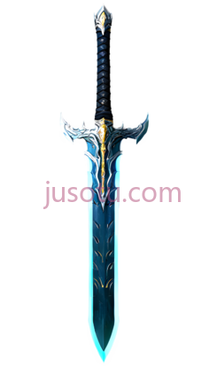 剑,幻想风,蓝色PNG